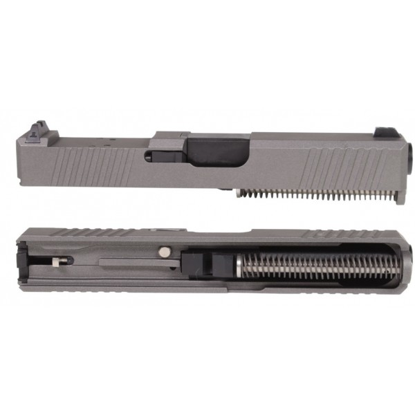 Glock 19 Compatible LFA 9mm Full Pistol Build Kit / No Frame / FDE / RMR